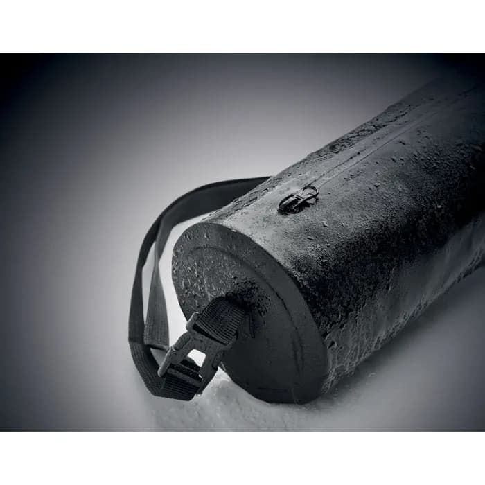 Sporttasche 300D RPET 3L - BRENNA SMALL - Schwarz