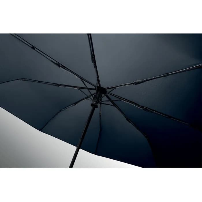 Windproof Regenschirm 21" - UMKRAB - Blau