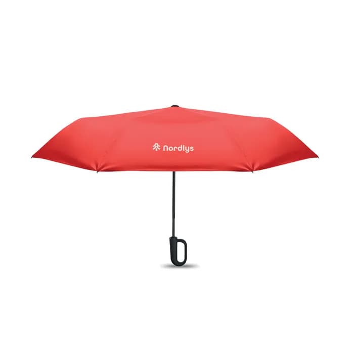 Windproof Regenschirm 21" - UMKRAB - Rot