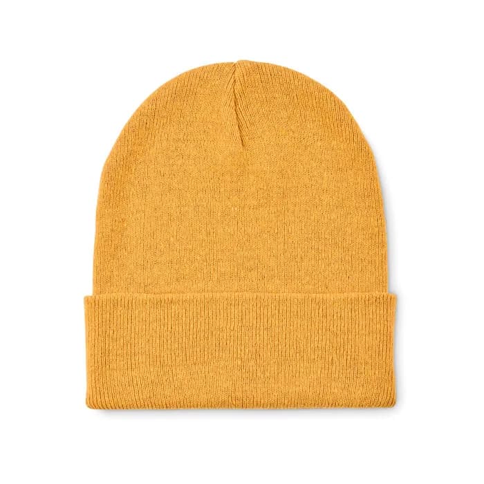 Beanie mit Bündchen - BEANIX - Gelb