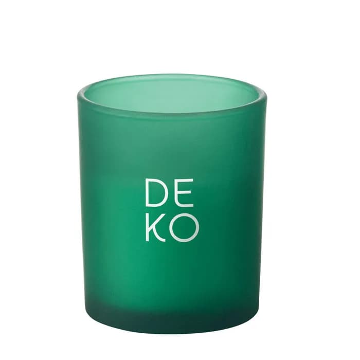 Kerze aus Pflanzenwachs 80 g - KIVAS WOOD - Grün