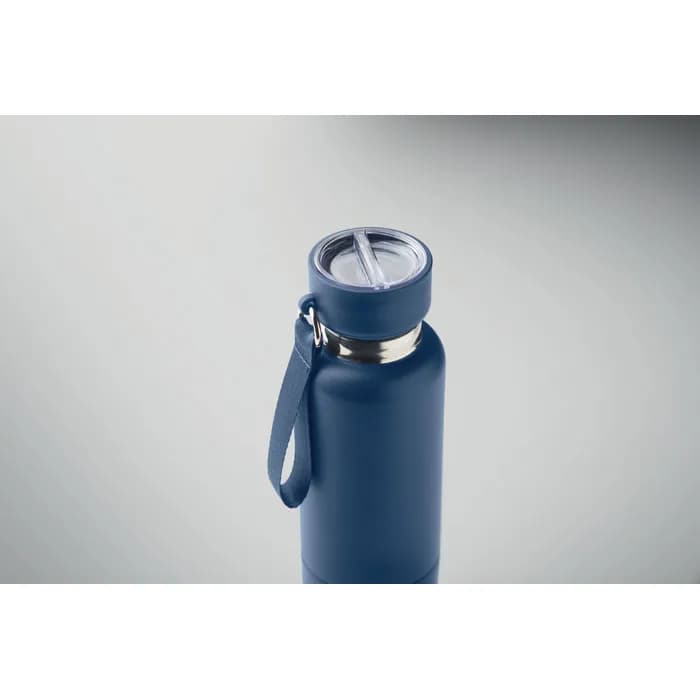 Doppelwandige Flasche 500ml - NOEKA - Marineblau