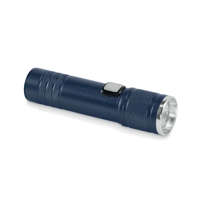 Wiederaufladbare Taschenlampe - FLASHRA - Marineblau