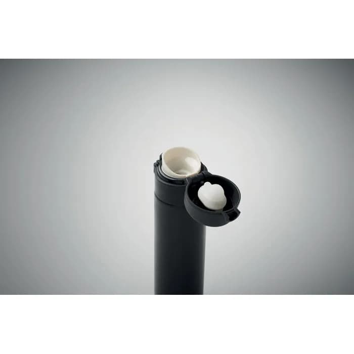 Doppelwandige Flasche 300 ml - BOTS - Schwarz