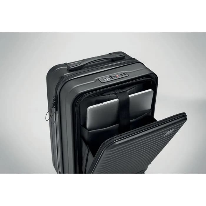 20" Hartschalen-Trolley ABS - CITY - Schwarz