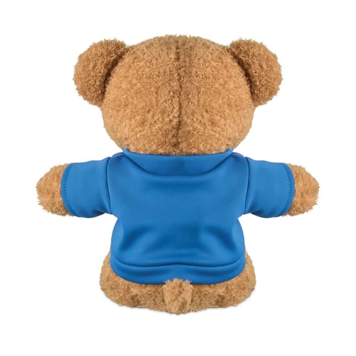 Teddybär mit T-Shirt 23cm - JACKIE - Blau
