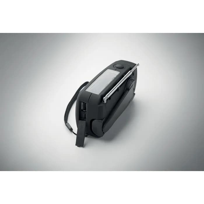 AM/FM Radio mit Taschenlampe - ONDA - Schwarz