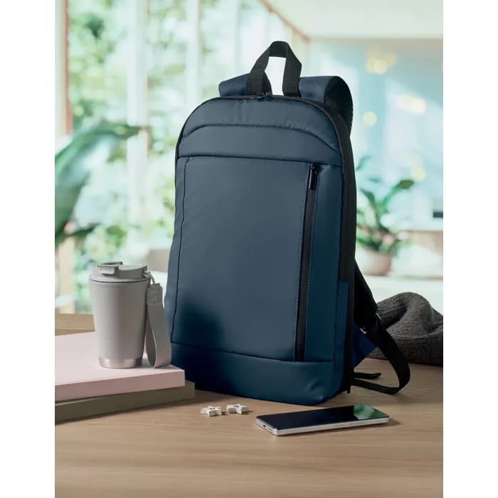 16" Rucksack 600D RPET - XPANDA - Blau