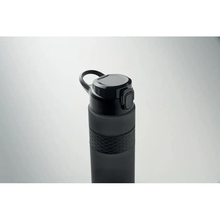 Trinkflasche RPET 700ml - ISJFORDEN - Schwarz