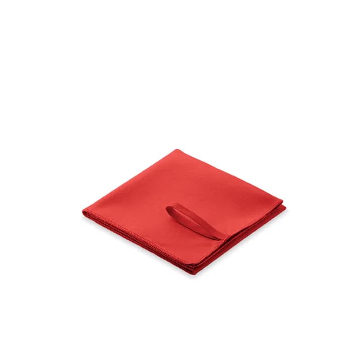 Mikrofaser-Handtuch - ATOLL 30 - Rot