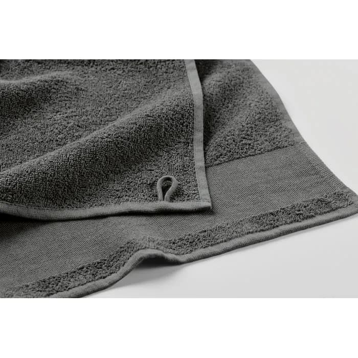 Gästehandtuch Baumwolle - ISLAND 30 - Steingrau