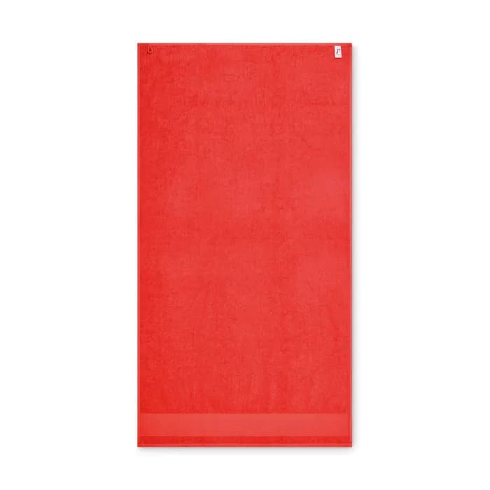 Badetuch Baumwolle - ISLAND 70 - Rot