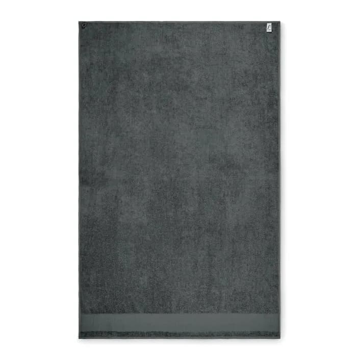 Badetuch aus Baumwolle - ISLAND 100 - Steingrau