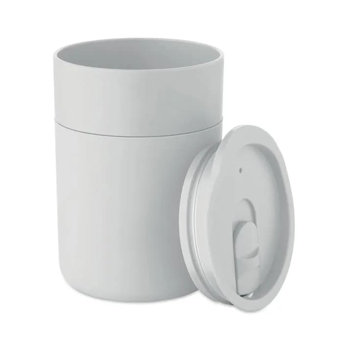 PP-Becher 330ml - GOBLET - Weiß
