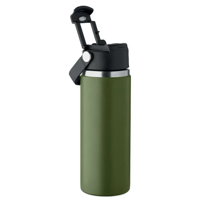 Isolierflasche 500 ml - SUMA GRIP - Dunkelgrün