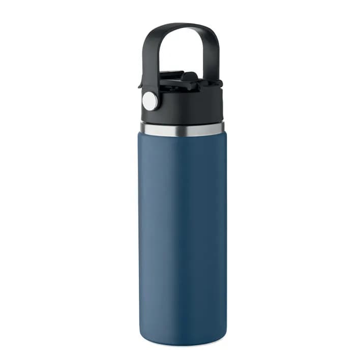 Isolierflasche 500 ml - SUMA GRIP - Marineblau