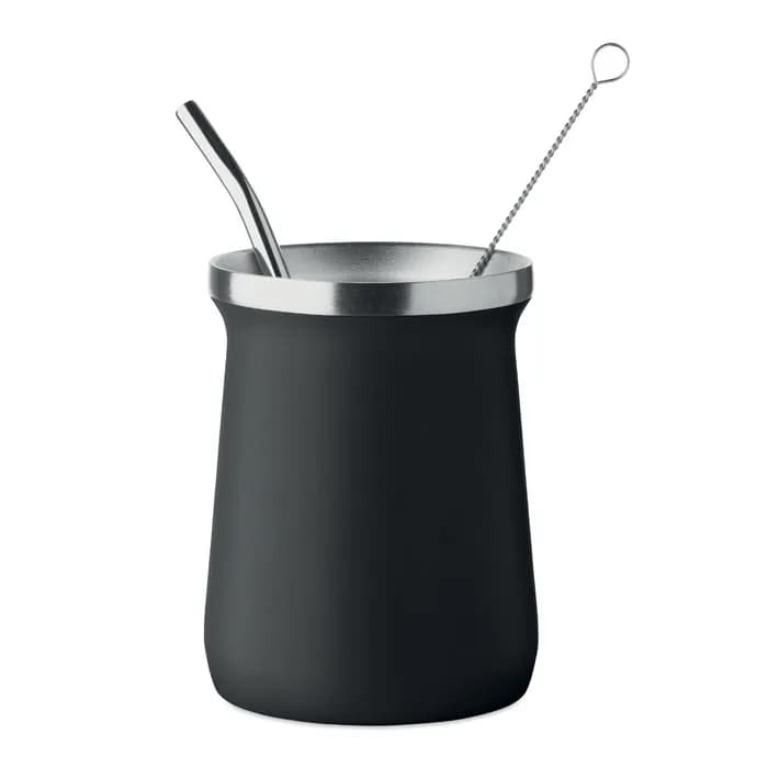 Yerba-Mate-Becher 240ml - MIYERBA - Schwarz