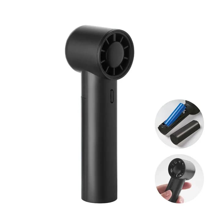 Mini-Handventilator - GLACI - Schwarz