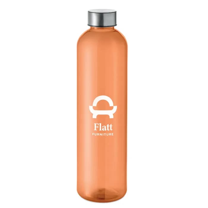 Trinkflasche RPET 1000ml - UTAH REMAX - Transparent Orange