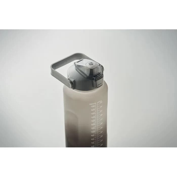 RPET-Trinkflasche 2000ml - ACTIVATE MAX - Schwarz