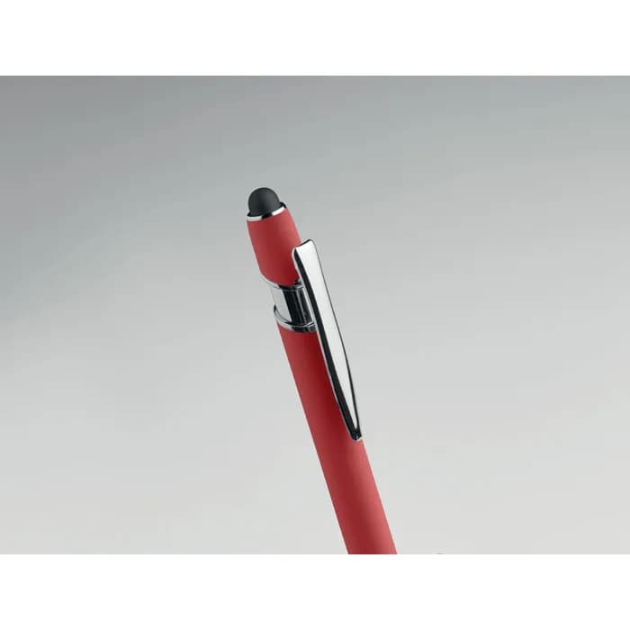 Druckkugelschreiber mit Stylus - SIPARO - Rot