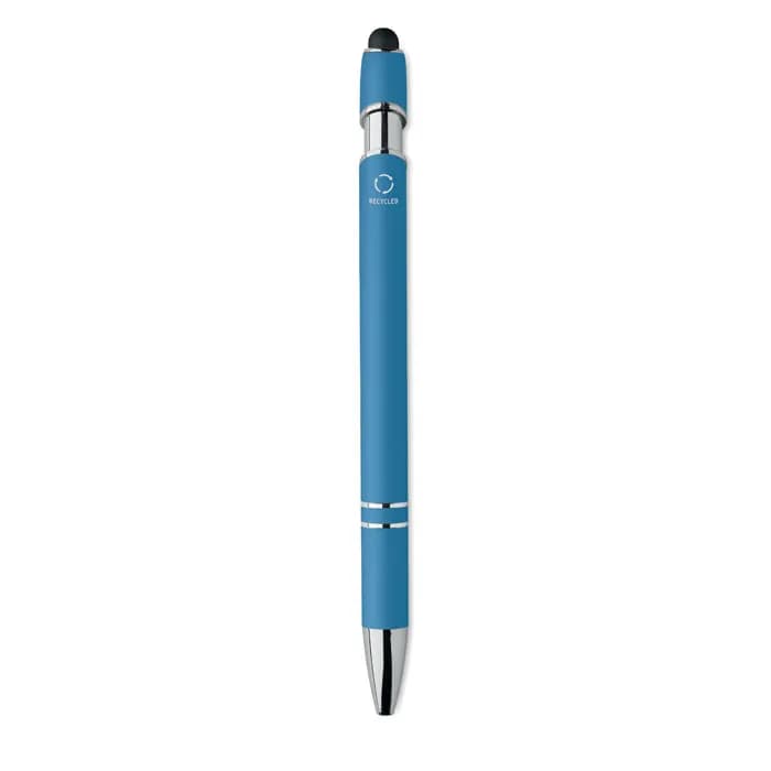 Druckkugelschreiber mit Stylus - SIPARO - Türkis