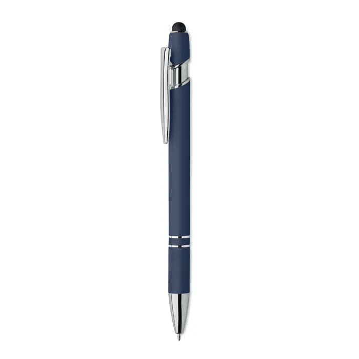 Druckkugelschreiber mit Stylus - SIPARO - Marineblau