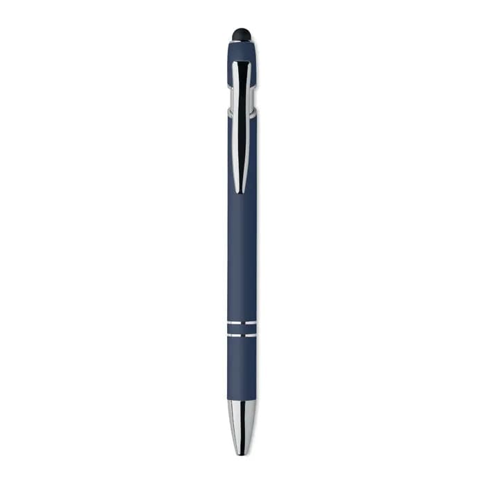 Druckkugelschreiber mit Stylus - SIPARO - Marineblau