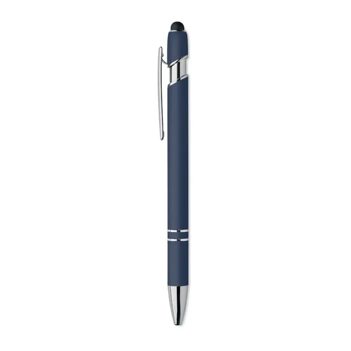 Druckkugelschreiber mit Stylus - SIPARO - Marineblau