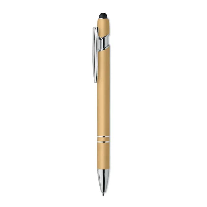 Druckkugelschreiber mit Stylus - SIPARO - Golden