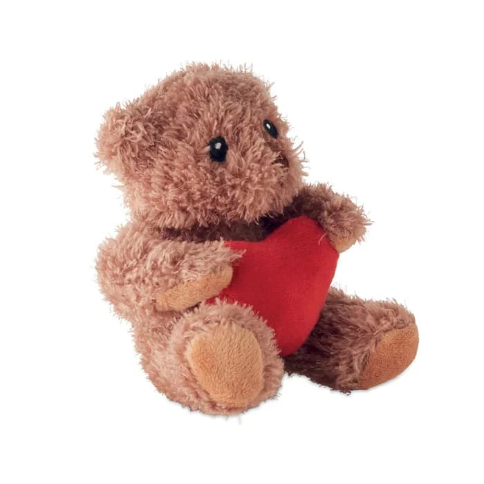 Teddybär mit Herz - CUDDLE - Rot