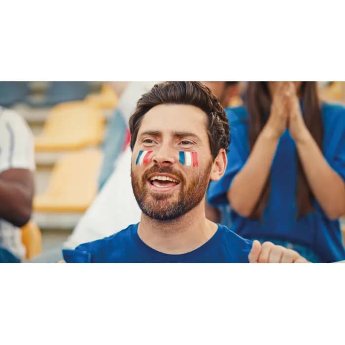 Fan Schminkstift - CHEER - Königsblau