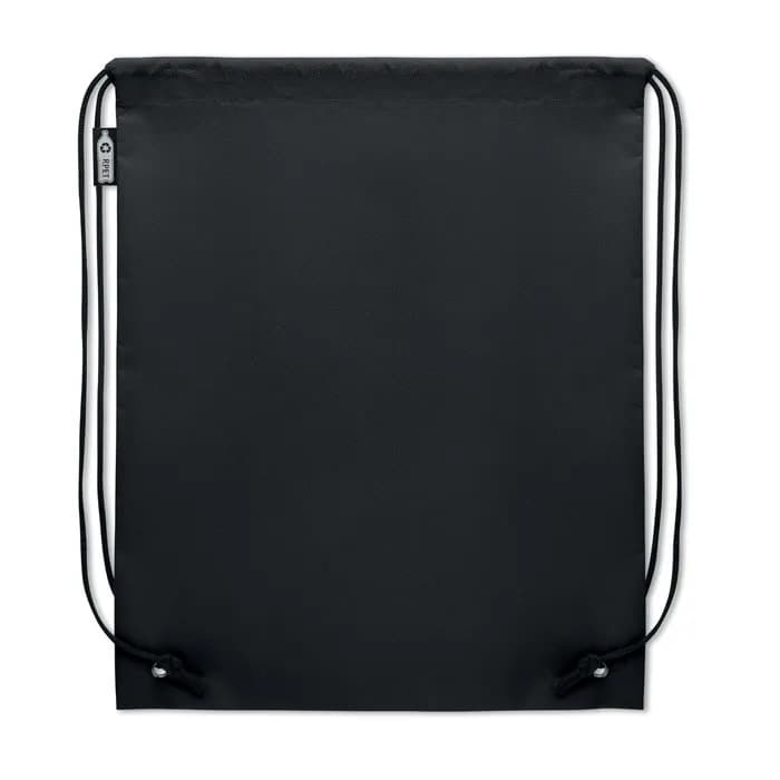 Beutel mit Kordelzug Non Woven - DAFFY RPET - Schwarz