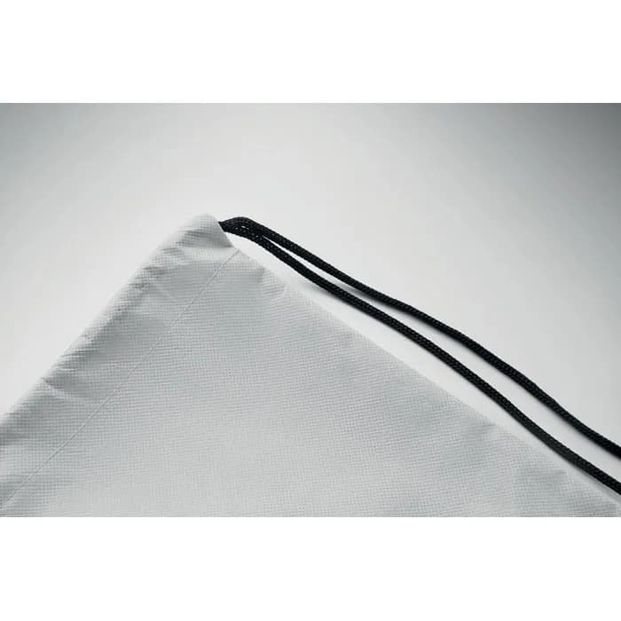 Beutel mit Kordelzug Non Woven - DAFFY RPET - Weiß