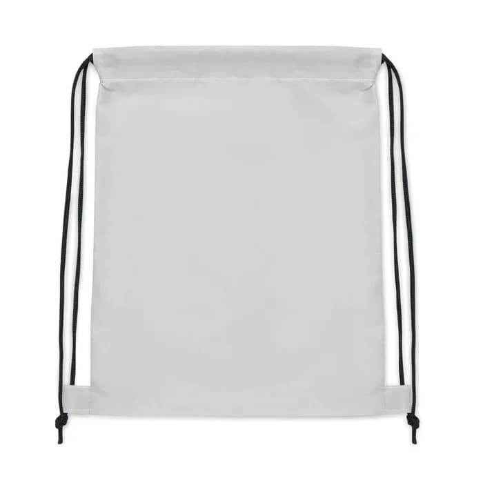 Beutel für Kinder 190T RPET - SHOOP KIDS - Weiß