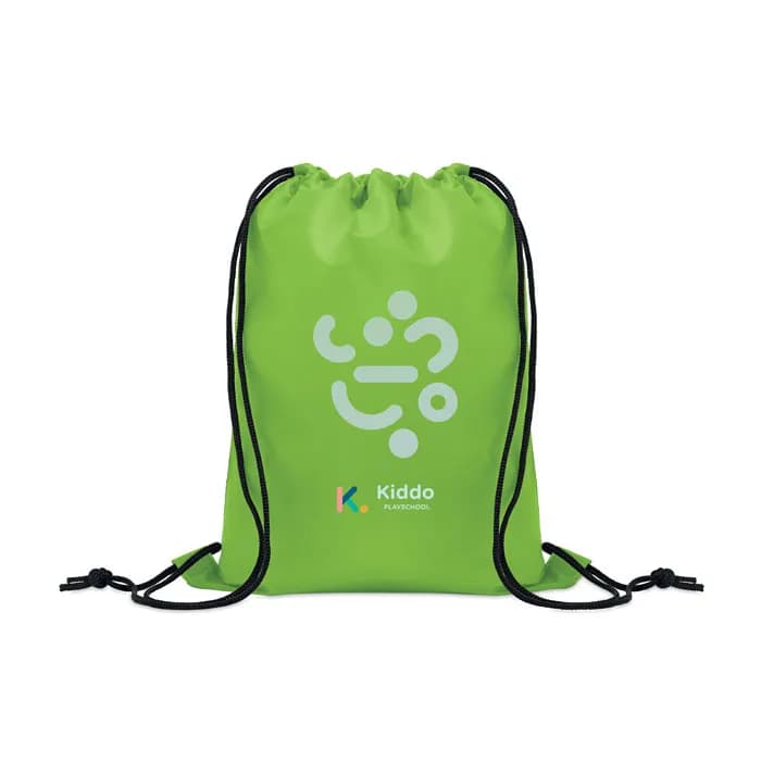 Beutel für Kinder 190T RPET - SHOOP KIDS - Limette