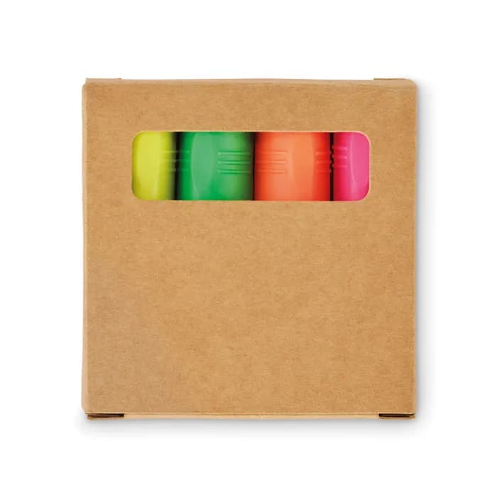 Textmarker-Set - HIGH4 - Beige