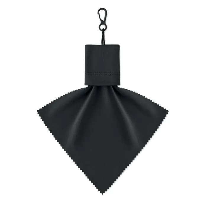 RPET-Reinigungstuch - CLEAR - Schwarz