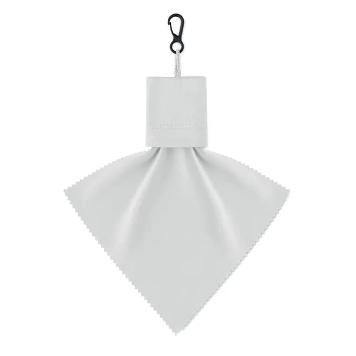 RPET-Reinigungstuch - CLEAR - Weiß