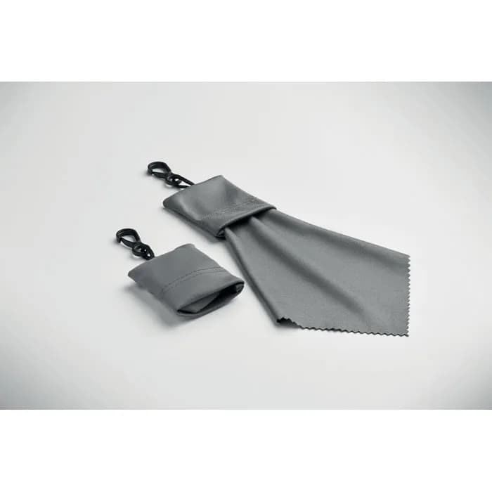 RPET-Reinigungstuch - CLEAR - Grau