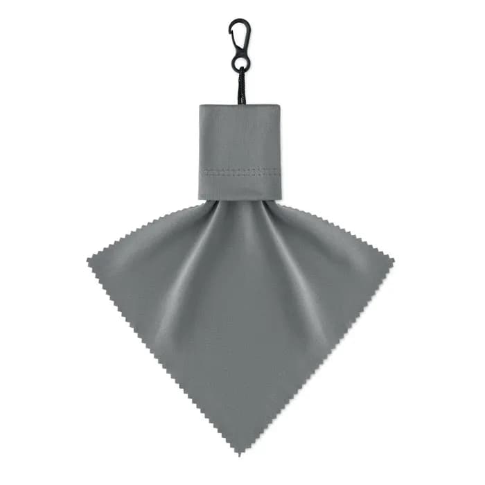 RPET-Reinigungstuch - CLEAR - Grau