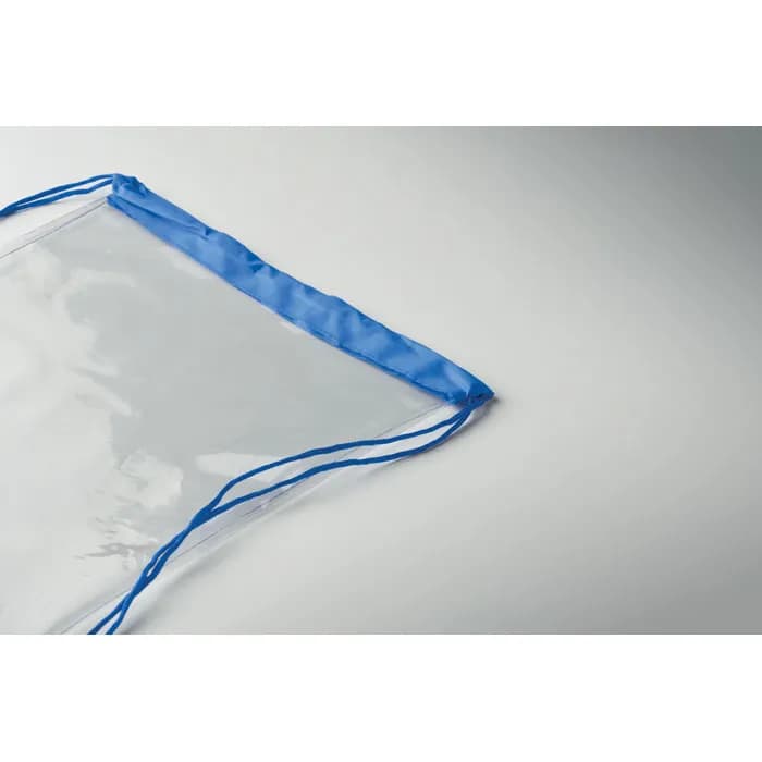 Transparenter Kordelzugbeutel - USEE - Königsblau