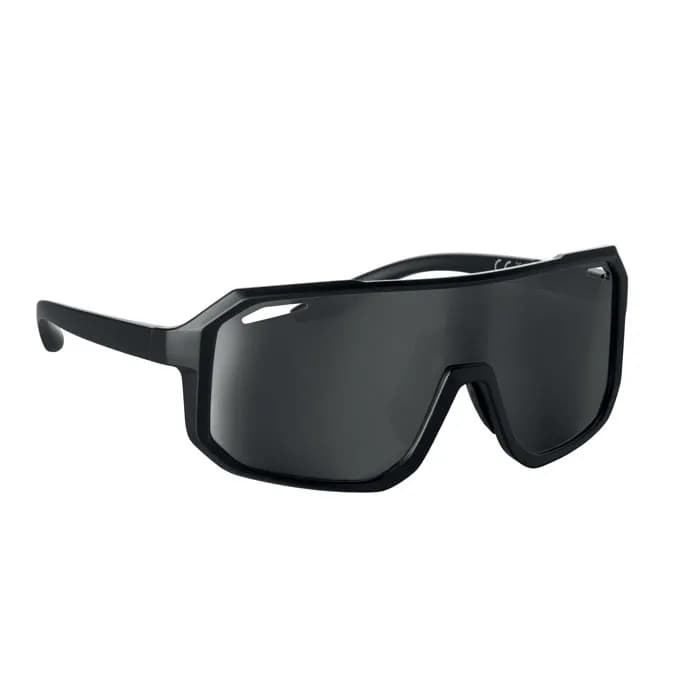 Sport-Sonnenbrille UV400 - FLASH - Schwarz