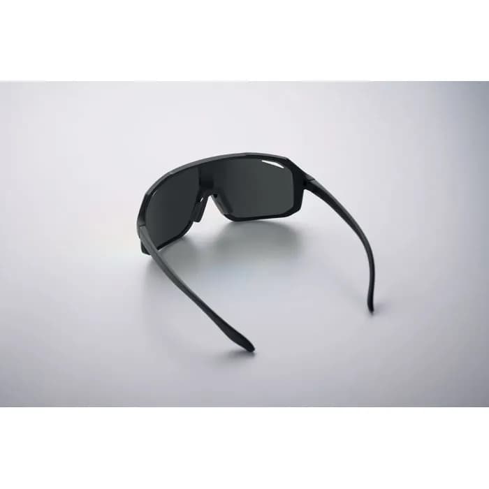 Sport-Sonnenbrille UV400 - FLASH - Schwarz