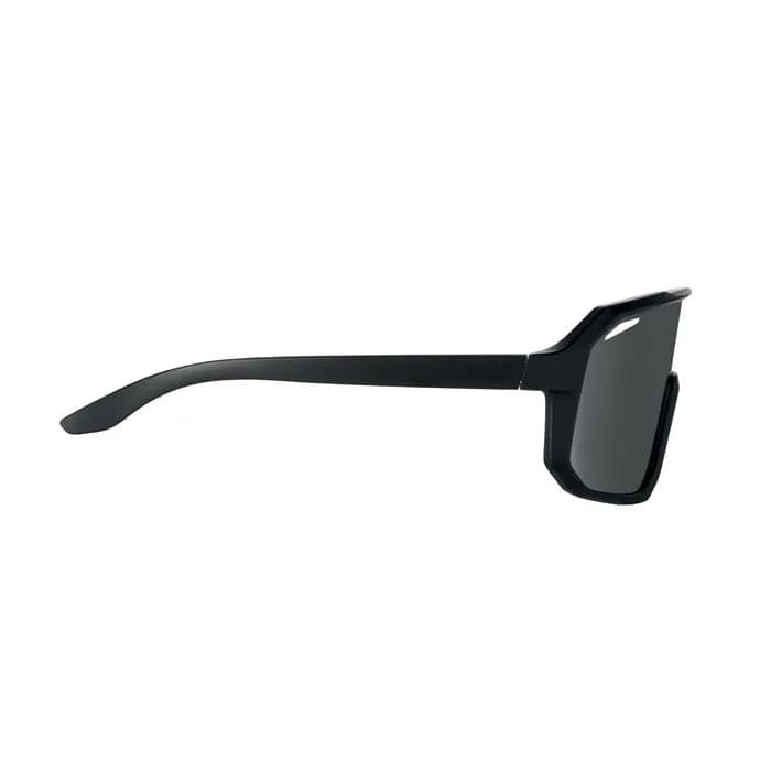 Sport-Sonnenbrille UV400 - FLASH - Schwarz