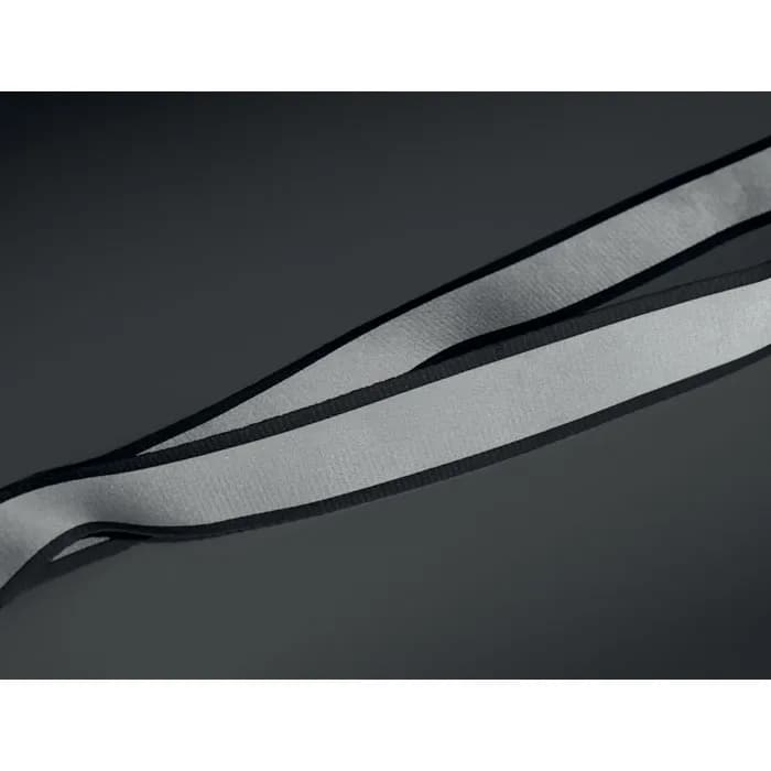 Reflektierendes RPET-Lanyard - TOSEE - Schwarz