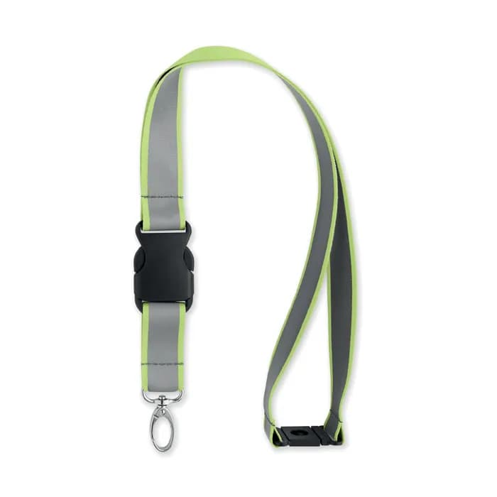 Reflektierendes RPET-Lanyard - TOSEE - Neon Gelb