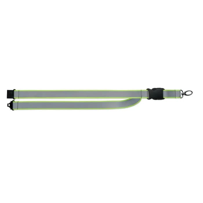 Reflektierendes RPET-Lanyard - TOSEE - Neon Gelb