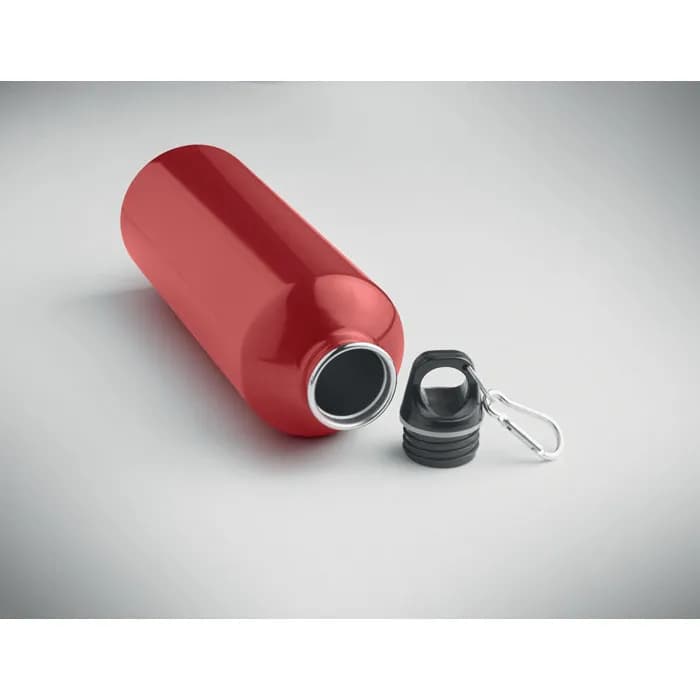 Einwandige Trinkflasche 1000ml - RE-ONE MOSS - Rot