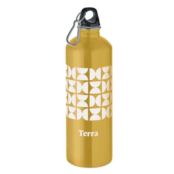 Einwandige Trinkflasche 1000ml - RE-ONE MOSS - Ochre